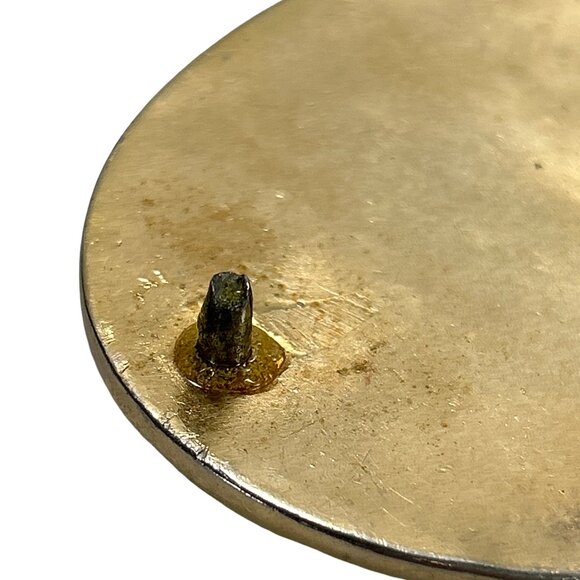 Three Horse Heads Engraved Ornate Western Belt Buckle - Picture 8 of 10